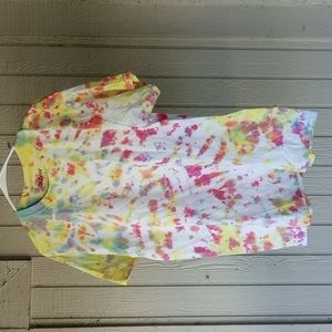 Large Tie-dye T-Shirt Unisex Summer Fashon New